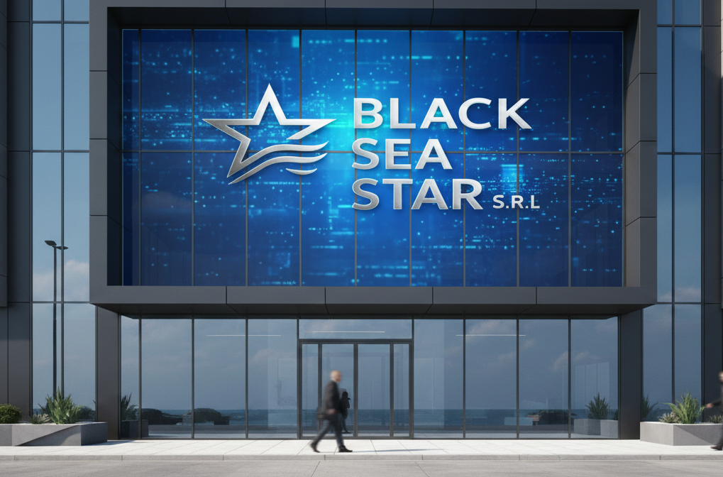 Modern technology company office with developers working on innovative projects